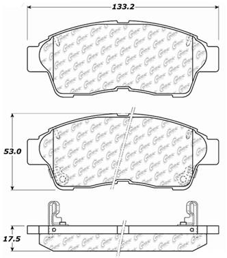 Disc Brake Pad Set CE 106.05620