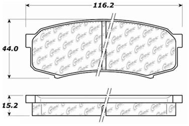 Disc Brake Pad Set CE 106.06060