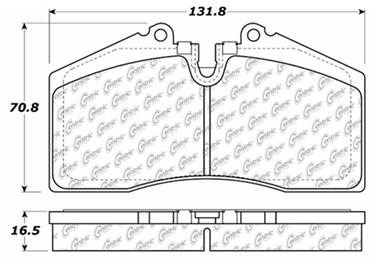 Disc Brake Pad Set CE 106.06090