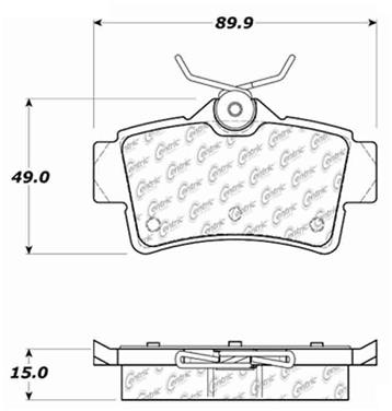 Disc Brake Pad Set CE 106.06271