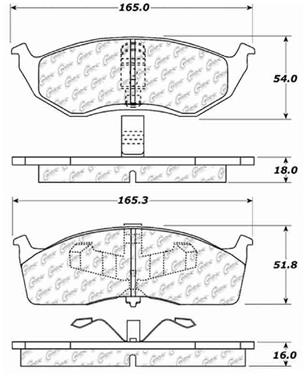 Disc Brake Pad Set CE 106.06420