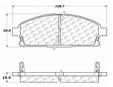 Disc Brake Pad Set CE 106.06911