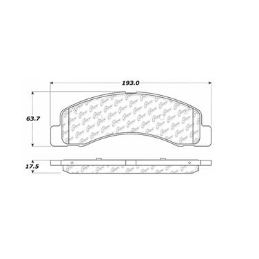 Disc Brake Pad Set CE 106.07560