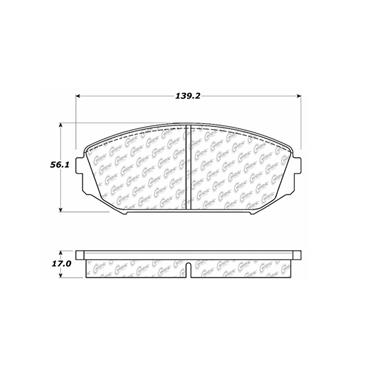 Disc Brake Pad Set CE 106.07930