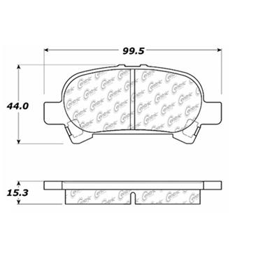 Disc Brake Pad Set CE 106.08280