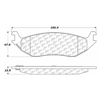 Disc Brake Pad Set CE 106.08980