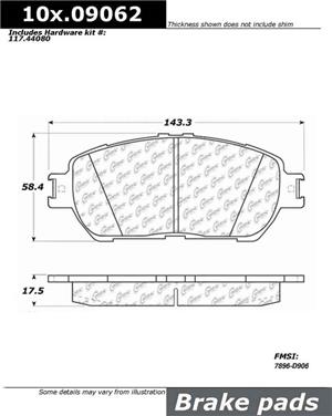 Disc Brake Pad Set CE 106.09062