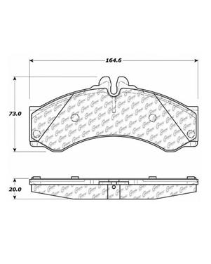 Disc Brake Pad Set CE 106.09490