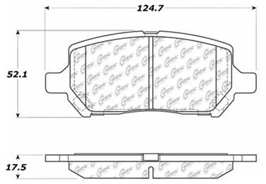 Disc Brake Pad Set CE 106.09560