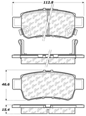 Disc Brake Pad Set CE 106.10880