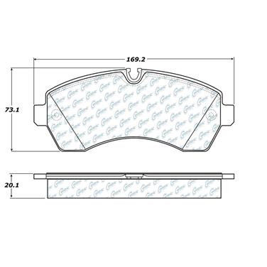 Disc Brake Pad Set CE 106.12680