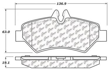 Disc Brake Pad Set CE 106.13170