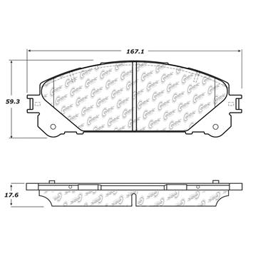 Disc Brake Pad Set CE 106.13240