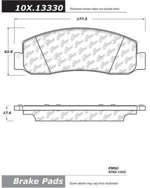 Disc Brake Pad Set CE 106.13330