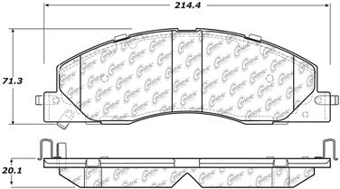 Disc Brake Pad Set CE 106.13990