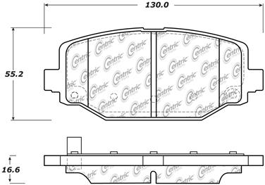 Disc Brake Pad Set CE 106.15960