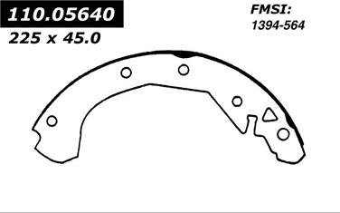 1990 Oldsmobile Delta 88 Drum Brake Shoe CE 110.05640