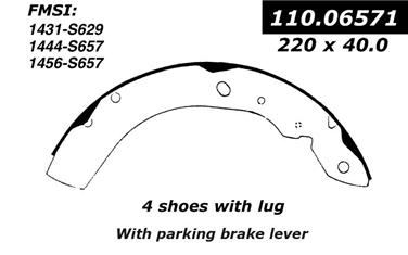 Drum Brake Shoe CE 110.06571