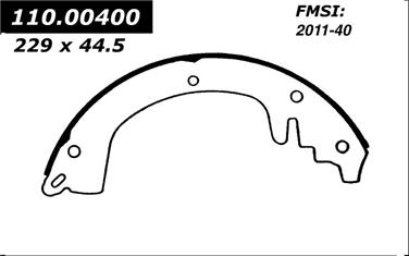 Drum Brake Shoe CE 111.00400