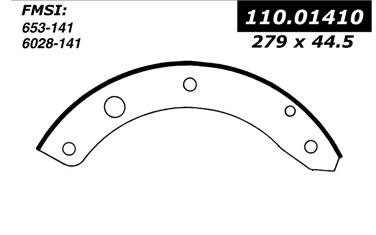 Drum Brake Shoe CE 111.01410