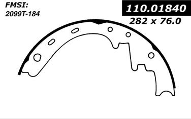 Drum Brake Shoe CE 111.01840