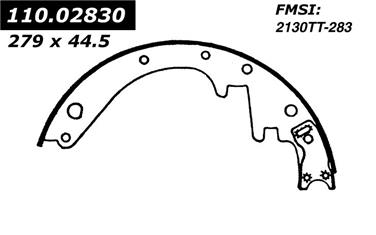 Drum Brake Shoe CE 111.02830