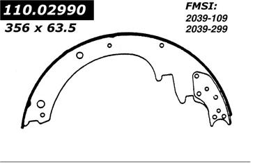 Drum Brake Shoe CE 111.02990