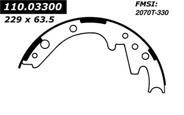 Drum Brake Shoe CE 111.03300