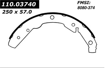 Drum Brake Shoe CE 111.03740