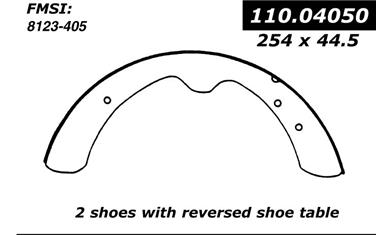 Drum Brake Shoe CE 111.04050