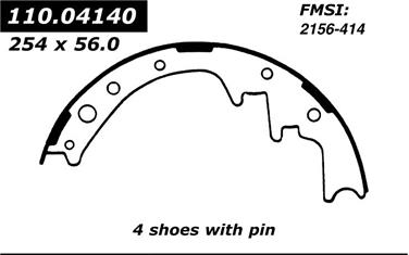 Drum Brake Shoe CE 111.04140