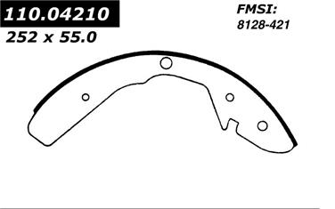 Drum Brake Shoe CE 111.04210