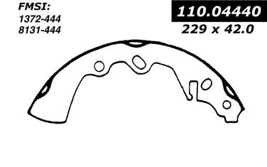 Drum Brake Shoe CE 111.04440