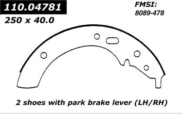 Drum Brake Shoe CE 111.04781