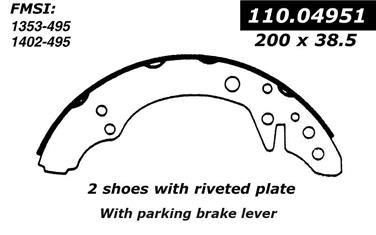 Drum Brake Shoe CE 111.04951