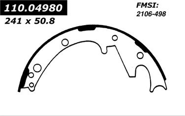 Drum Brake Shoe CE 111.04980