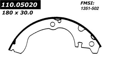 Drum Brake Shoe CE 111.05020