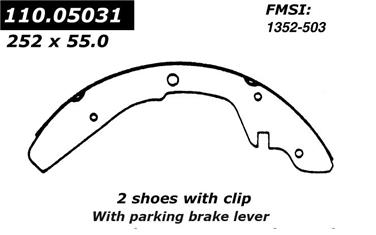 Drum Brake Shoe CE 111.05031