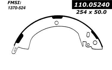 Drum Brake Shoe CE 111.05240