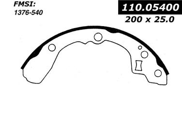 Drum Brake Shoe CE 111.05400