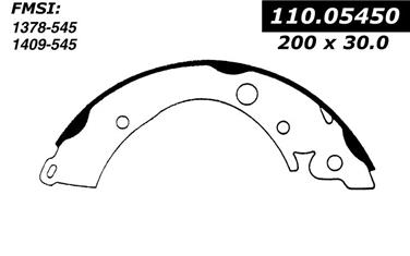 Drum Brake Shoe CE 111.05450