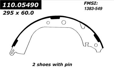 Drum Brake Shoe CE 111.05490