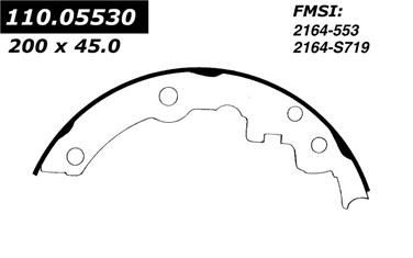 Drum Brake Shoe CE 111.05530