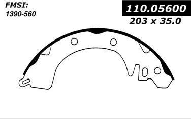 Drum Brake Shoe CE 111.05600