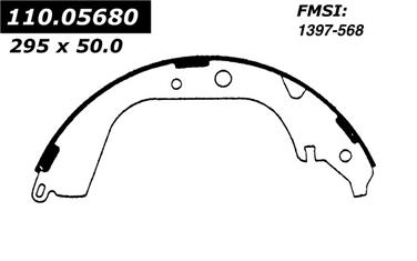 Drum Brake Shoe CE 111.05680