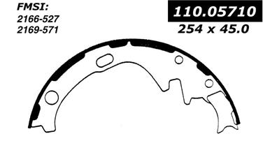 Drum Brake Shoe CE 111.05710