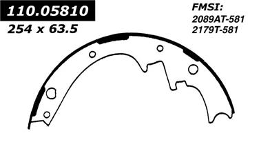 Drum Brake Shoe CE 111.05810