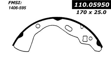 Drum Brake Shoe CE 111.05950