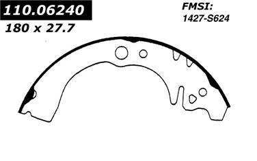 Drum Brake Shoe CE 111.06240