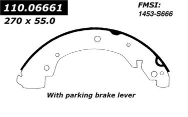 Drum Brake Shoe CE 111.06661